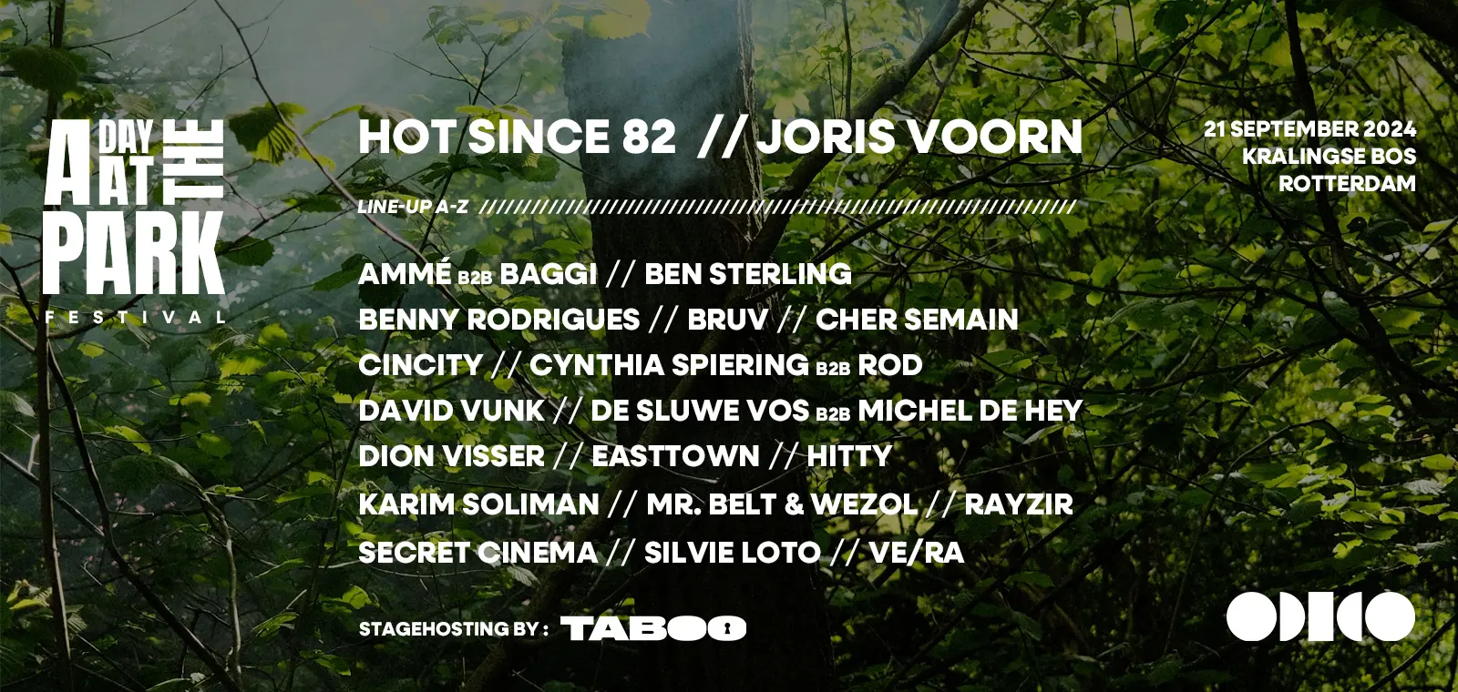 TABOO AT ADATP FESTIVAL event poster